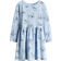 H&M Printed Cotton Dress - Blue/Butterflies (1245392016)