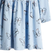 H&M Printed Cotton Dress - Blue/Butterflies (1245392016)