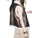 H&M Double Faced Gilet - Dark Brown/Light Beige