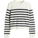 H&M Sweater - Natural White/Striped
