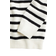 H&M Sweater - Natural White/Striped