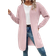 Shein LUNE Women's Solid Color Drop Shoulder Long Sleeve Long Casual Cardigan Sweater, Fall & Winter