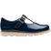 Clarks Crown Print Kid Blue