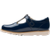 Clarks Crown Print Kid Blue
