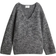 H&M Mohair-Blend Sweater - Dark Gray Melange