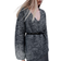 H&M Mohair-Blend Sweater - Dark Gray Melange