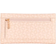 Guess Bowie Debossed Logo Slim Clutch Wallet - Pink