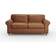 Dunelm Flori Arizona Brown Sofa 202cm 3 Seater