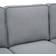 Lark Manor Yalaha Light Gray Sofa 78" 3 Seater