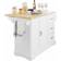 SoBuy Rolling Beige/White Tisch