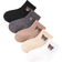 Shein 5 Pairs Baby Bear Solid Color Socks