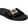Tory Burch Buckle Slide - Perfect Black/Gold