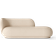 ferm LIVING Rico Divan Left Brushed Off-White Sofa 203cm