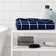 Room Essentials Everyday Bath Towel Blue, White (137.2x76.2cm)