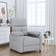 vidaXL 348275 Light Grey Fåtölj 100cm