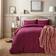 Dunelm Simply Duvet Cover Purple (260x220cm)