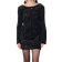 Gina Tricot Loose Sequin Mini Dress - Black