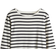 H&M Long-Sleeved Jersey Top - White/Black Striped (1212699021)