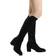 Dream Pairs Stretchy Fashion - Black