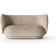 ferm LIVING Rico Faded Velvet Sand Sofa 148cm 2 personers