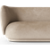 ferm LIVING Rico Faded Velvet Sand Sofa 148cm 2 personers