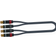 Quik Lok 2xRCA - 2xRCA M-M 1.5m