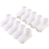 Shein 10pairs Solid Color Baby Mid-Calf Socks, Unisex