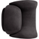 ferm LIVING Rico Dark Grey Lounge Chair 79cm