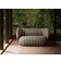 ferm LIVING Rico Louisiana Black/White Sofa 148cm 2 Seater