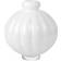 Louise Roe Balloon Opal White Vase 25cm