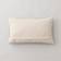 Dunelm Jersey Cushion Cover Blue, White (50x30cm)