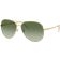 Tory Burch Eleanor Pilot Sunglasses - Gold/Green Gradient