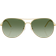 Tory Burch Eleanor Pilot Sunglasses - Gold/Green Gradient