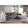Fun-Möbel Corunia Grey Sofa 294cm 4-Sitzer