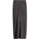 H&M Glittery Rib-Knit Skirt - Black/Silver-Coloured