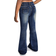 Shein Tween Girl Y2K Retro Washed High Waist Cat Whisker Washed Flare Leg Jeans,Tween Girl Fall Clothes Back To School Streetwear Outfits