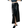 H&M Coated Wrap Skirt - Black