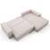 Fun-Möbel Corunia Grey/Beige Sofa 294cm 4 Seater