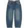 River Island Petite Barrel Seamed Jeans - Blue