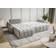 Fun-Möbel Osaka Light Blue Sofa 280cm 4 Seater