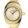 Fossil Bague-montre à deux aiguilles en acier inoxydable doré Doré