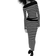 H&M Rib-Knit Skirt - Black/Striped