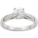 Thomas Sabo Solitaire Ring - Silver/Diamond
