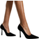 Glamorous Pointed High Heel Pumps - Black