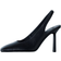 H&M Square-toe Slingback Court Shoes - Black
