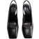H&M Square-toe Slingback Court Shoes - Black