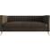Home Design Weiss Brown Sofa 74.4" 2 Seater