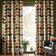 Orla Kiely Multi Stem Lined Eyelet Curtains 229 W x 137 D cm