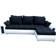 Inny Producer Relax White/Black Sofa 245cm 3-Sitzer
