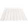 Profiltech Hvid TP18 Ståltrapezplade 250x107x0.5cm - RAL 9010